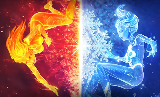 เกมสล็อต Guardians of Ice & Fire ค่าย PG SOFT