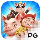 ไอคอนเกม Three Crazy Piggies