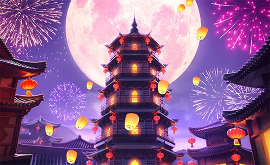 เกมสล็อต Wild Fireworks ค่าย PG SOFT